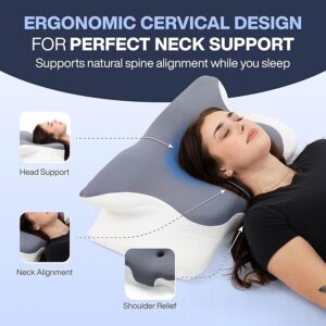 Cervical Neck Butterfly Sleeping Pillow/Memory foam