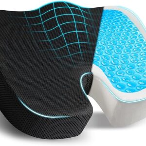 COCCYX GEL CUSHION FOR TAILBONE PAIN RELIEF